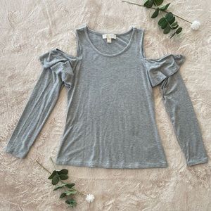 Michael Kors Cold Shoulder Long Sleeve